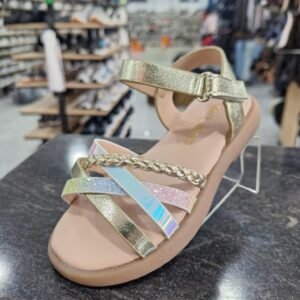 Sandale chic - dorée pour fille