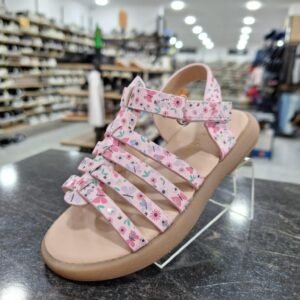 Sandale papillon - Rose pour fille