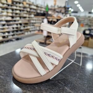 Sandale classy - blanche pour fille